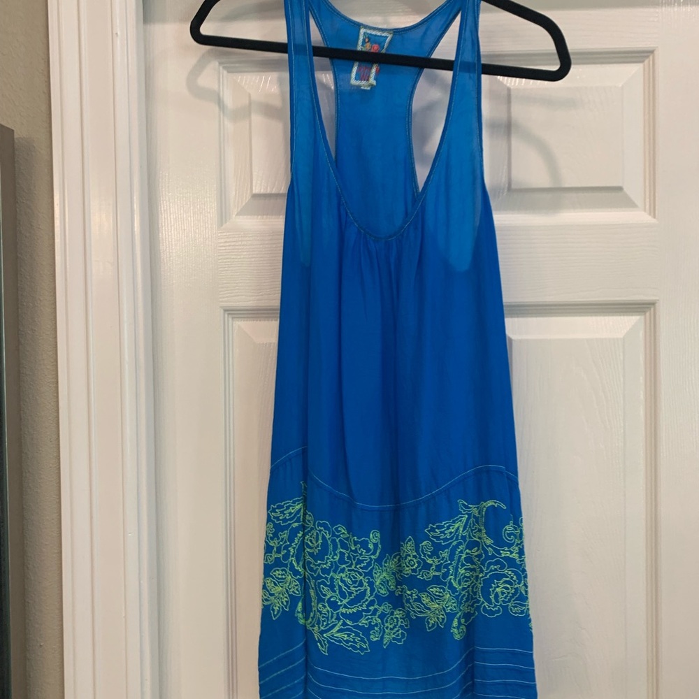 Johnny Was racer back tunic